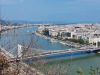 Gellert Hügel, Blick auf Donau (nördlich)